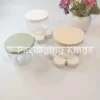 250g Clear Soft-Touch HDPE Plastic Jars with Airtight Lids (5 Pack) – For Body Creams, Scrubs, & Hair Treatments