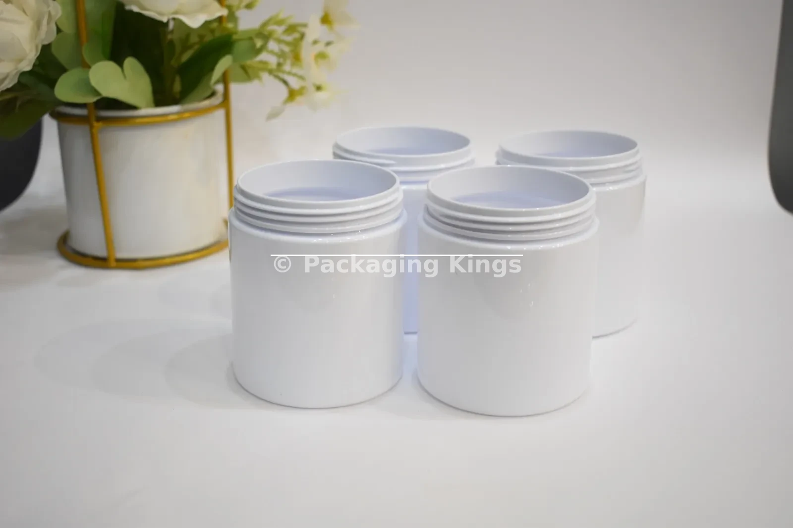 250g Tall White PET jar (1)
