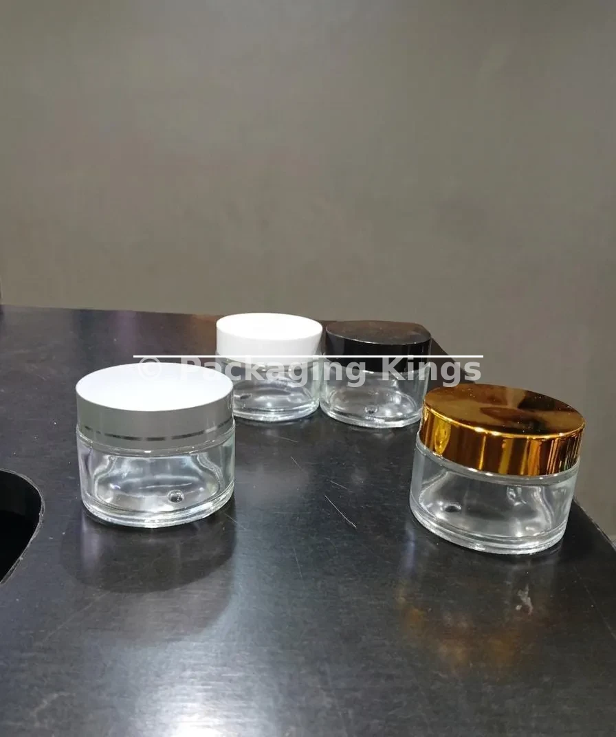 50g Clear Glass jars
