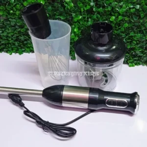 Multi-Speed Electric Hand Blender – Heavy-Duty Stainless Steel Immersion Stick Blender